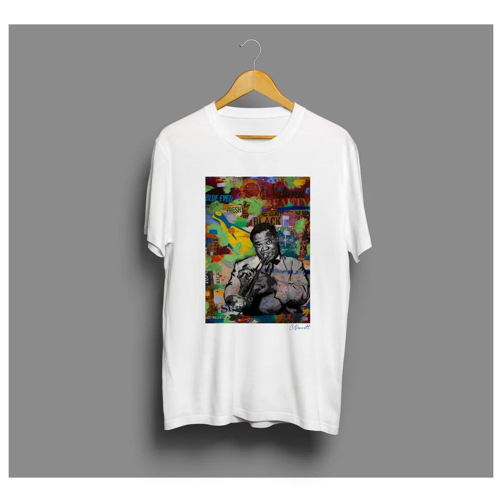 Louis Armstrong T-Shirts White